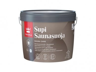 Pirties apdailos ir apsaugos priemonė „Supi Saunasuoja“ 2,7 L